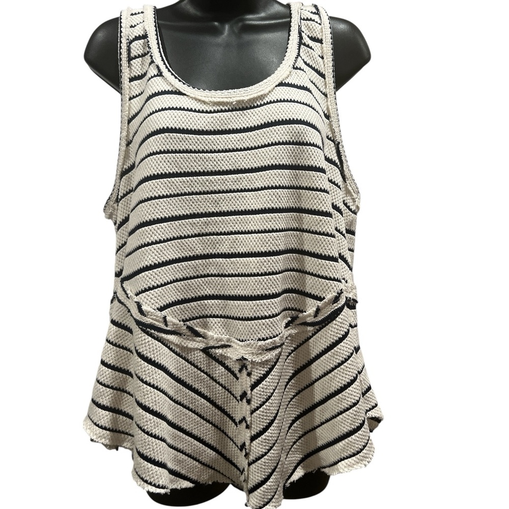 Lucky Brand Striped Tank Size Large